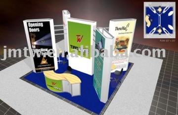 high quality aluminum innovative modular truss pop up display booth