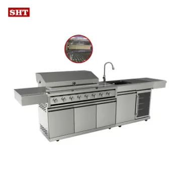 High Quality BBQ Grill Set Stainless Steel Outdoor Kitchen Cabinet Knobs