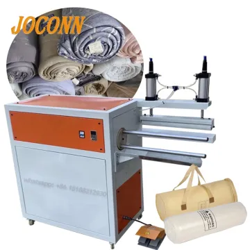 High Speed Quilt Packing Machine with Rolling for Pillow and Mattress