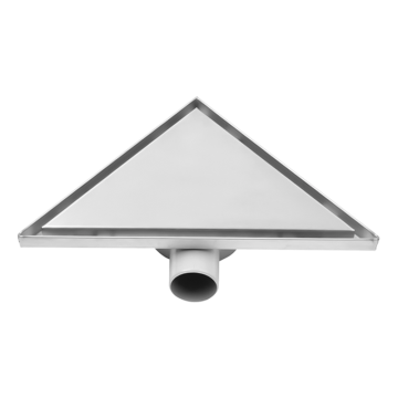ODO Wholesale Stainless Steel Invisible Triangular Shower Drain