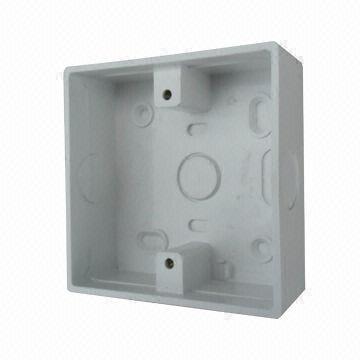 Plastic junction box, made of ABS or PC