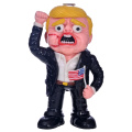 Pétrissage à la main 3d mignon Trump Bong, élection présidentielle américaine, narguilé en verre borosilicate, pipe d&#39;eau en verre, artisanat fait à la main