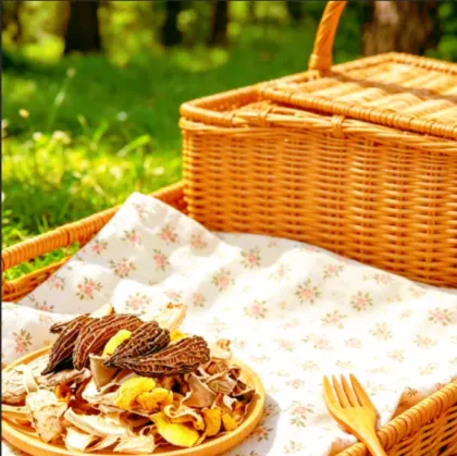 Morel Mushroom Soup Dumplings