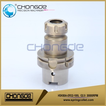 ER32 Collet chuck HSK80A type 100 length