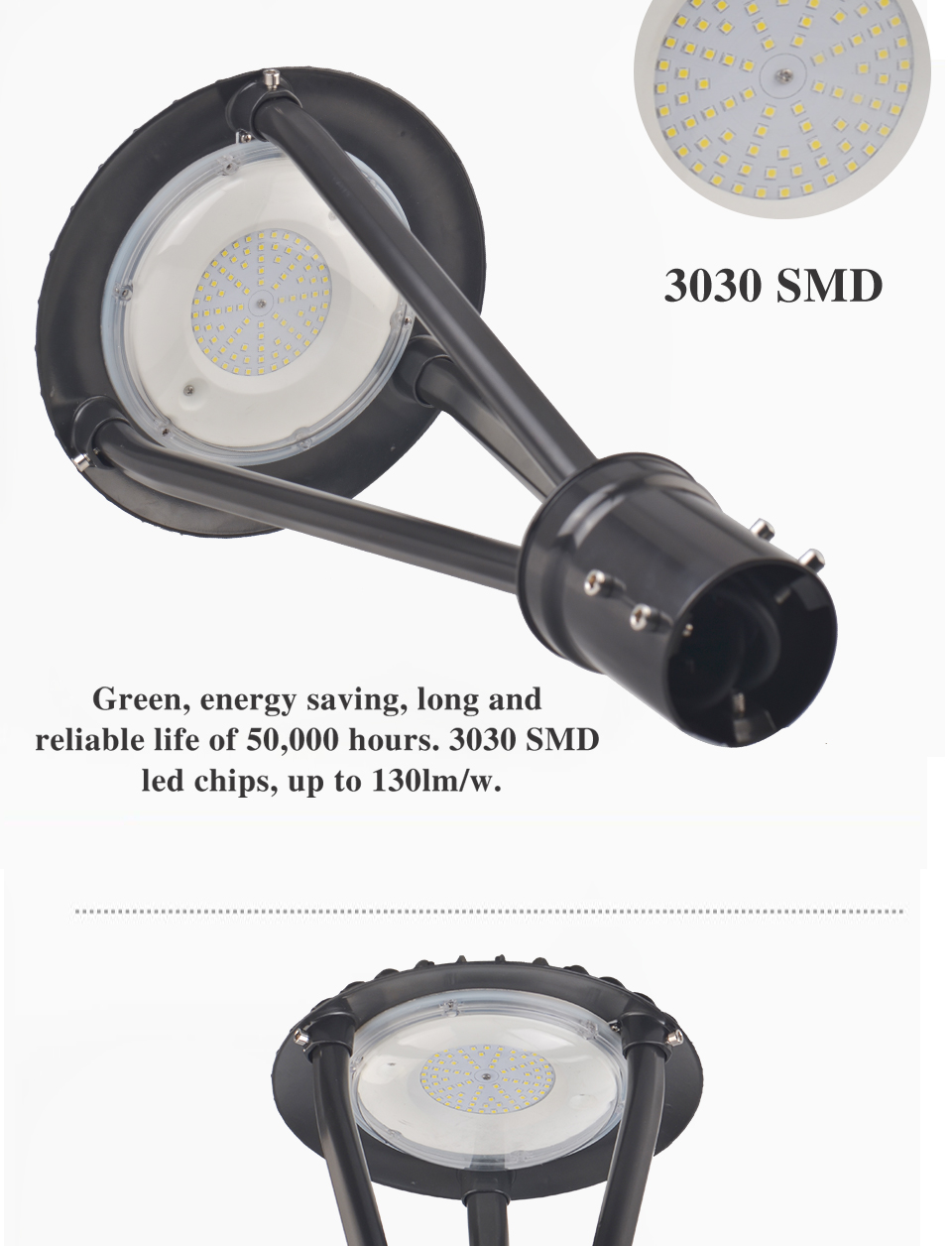 30W post top led fixtures 5000K 110VAC-4