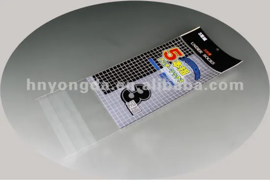 BOPP Bag With Header and Adhesive Tape