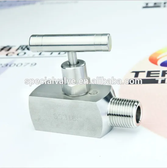 stainless steel female&male thread needle valve A182 F316