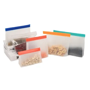 Wholesale Eco-Friendly PEVA Food Storage Bags – Leakproof and Moisture Proof Reusable Freezer Bags