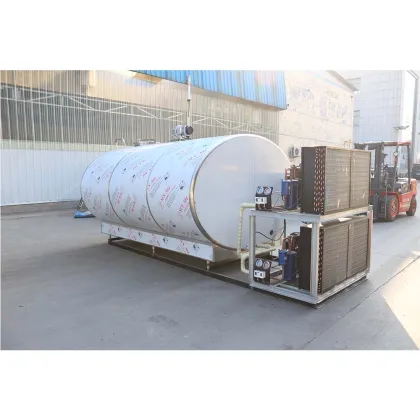 Milk Chiller Cow Milk Cooling Tank
