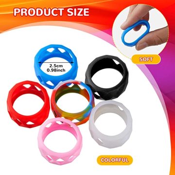 Icke-skidband Ring Soft Protection Sleeve