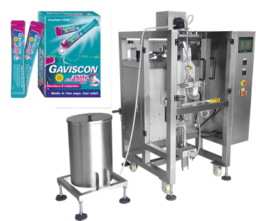 Round Corner Cutting Stick Bag Packing Machine
