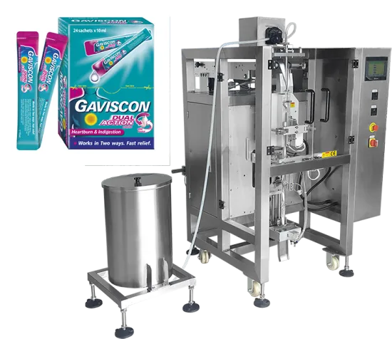 Round Corner Cutting Stick Bag Packing Machine