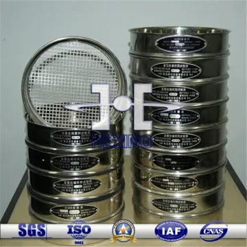 200mm stainless steel test seive grading equipment