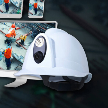 Torcia di sicurezza intelligente impermeabile con supporto per la testa wireless e fotocamera d'azione per i caschi