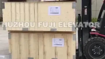 FUJI 2000kg 1.0m/s Passenger Cargo Warehouse Freight Elevator with VVVF Monarch Control