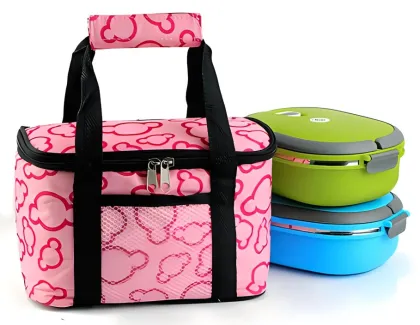 Double Decker Lunch Bag for Students