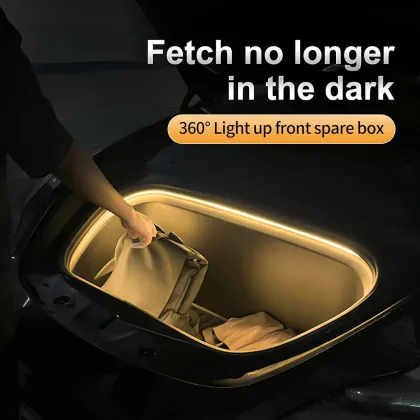 Front Trunk LED Strip Light Kit for Tesla Model 3/Y - Flexible Light Bar for Trunk Decoration