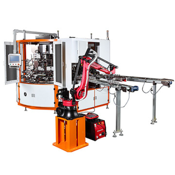 Automatic Soft Tube Screen Printing Machine for 3 Color Round Bottle Printing