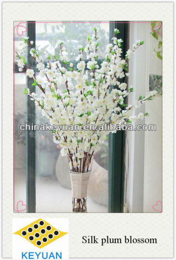 Silk plum blossom