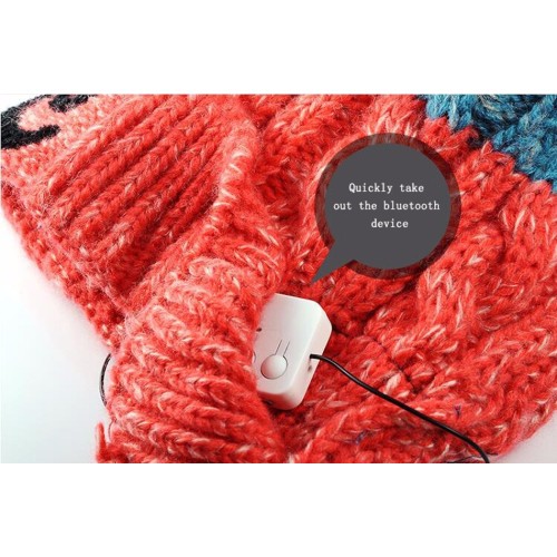 Hadiah Terbaik Bluetooth Beanie Hat dengan Headphone