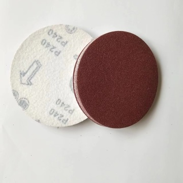 Hook and Loop Sanding Discs - Aluminum Oxide Coating Abrasive Paper Rounds for Wood (With Hole or No Hole)