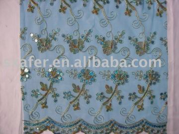 spangle embroidery fabric