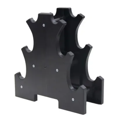 Small plastic dumbbell stand fitness equipment