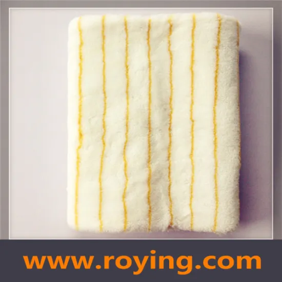 Decorative paint roller material fabric in rollers