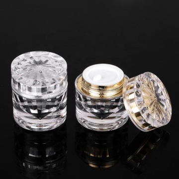 Luxury Design Empty Plastic Jars for Cosmetics - 10g 15g