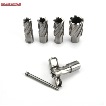 6 Pcs Annular Cutter Set with Weldon Shank for Magnetic Drill Press