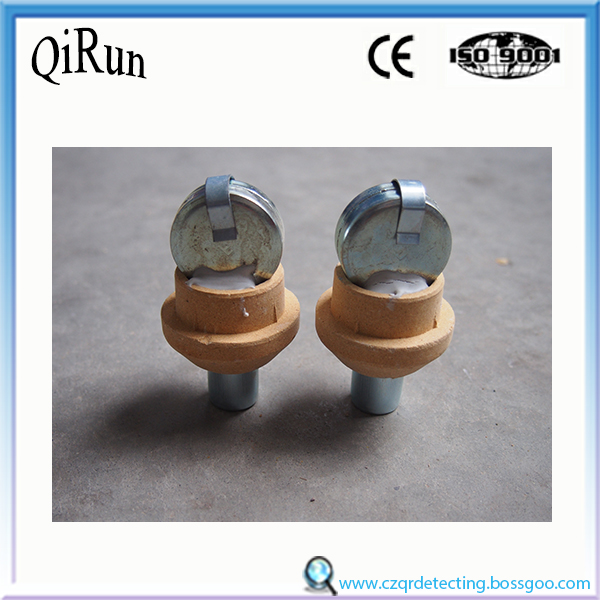 round shape molten steel sampler