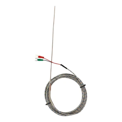 1000Deg.C Fine B/R/S/J/T/S/K Type Capillary Flexible Armored Thermocouple Probe Sensor
