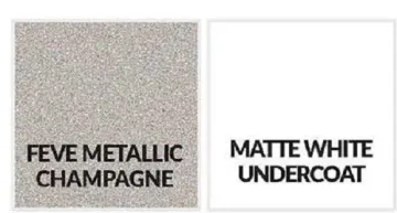 Metallic Champagne Aluminium Sheet