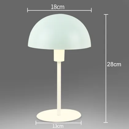 2021 Cheap E14 Children Table Lamp - Metal Mushroom Shape Desk Lamp