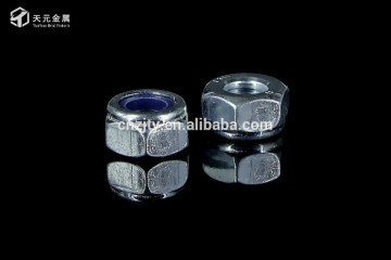 Hex socket stainless nut with internal thread