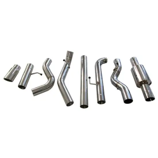 Stainless Catback Exhaust for 2007-2010 Chevy/GMC Duramax 6.6L V8