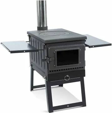 Portable Outdoor Wood Burning Stove BBQ Grills Camping Stove Heating and Camping