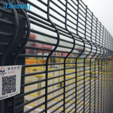 PVC Coated Prison Anti Climb Metal Fence Panels