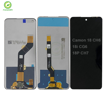 Tecno Camon için Pantalla LCD 18 CH6N, CH7N ve 18I Premier - Dokunmatik Ekran Sayısallaştırıcı