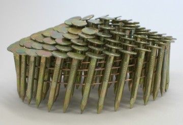Galvanized Pneumatic Coil Nails for Roofing