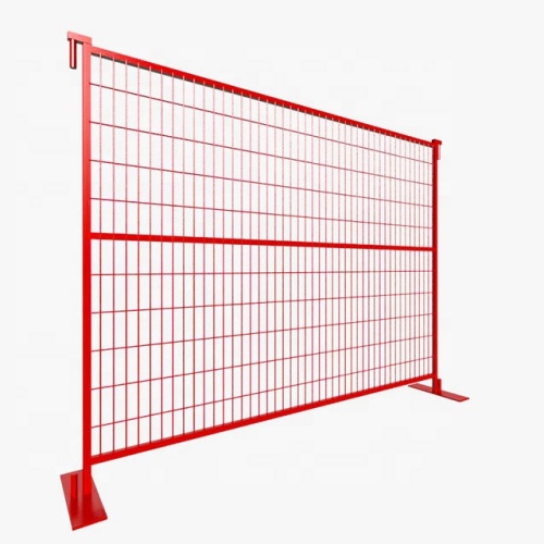 removable outdoor temporary construction fencing panels