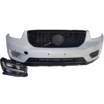 Conjunto de parachoques delantero de accesorios de automóvil originales usados ​​para Volvo XC40 2022 Grill