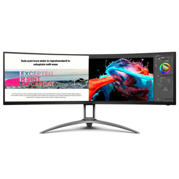 49 Inch AG493QCX Gaming Monitor: 144Hz, 1ms, HDR400, Ultra-Wide VA Panel for PC