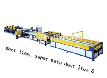 pipe forming machine----super auto duct line 5