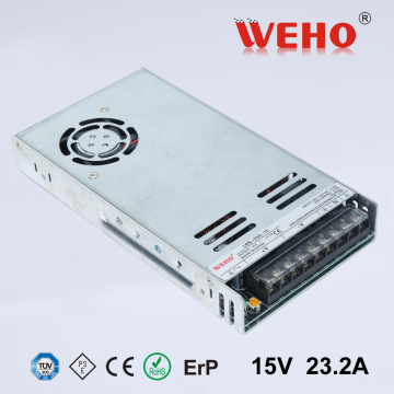 single output LRS-350-15 350w 15v power supply slim type 30mm ac to dc SMPS