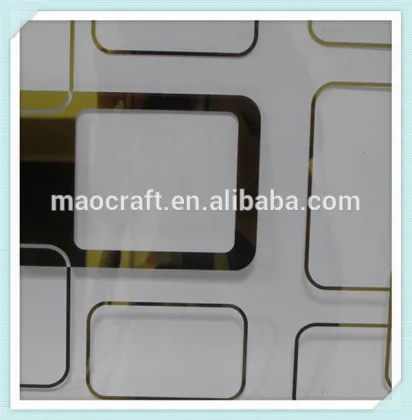 Melt feeling art decorative titanium glass for windows and doors