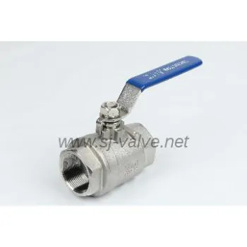 2 piece full port ball valve