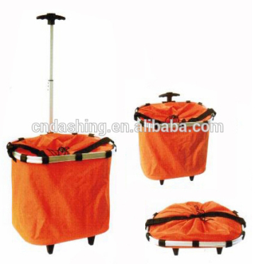 Aluminium laundry baskets trolley