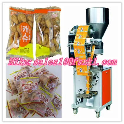 Pecans almond sachet automatic packaging machine
