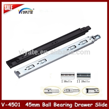Good Quality 45MM 3-Fold Cabinet Small Keyboard Drawer Slides